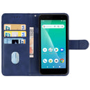 For Unimax UMX U696CL Leather Phone Case(Blue)