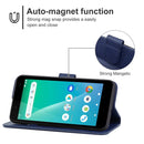 For Unimax UMX U696CL Leather Phone Case(Blue)