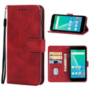 For Unimax UMX U696CL Leather Phone Case(Red)