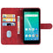 For Unimax UMX U696CL Leather Phone Case(Red)