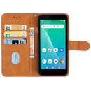 For Unimax UMX U696CL Leather Phone Case(Brown)