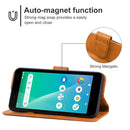 For Unimax UMX U696CL Leather Phone Case(Brown)