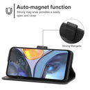 For Motorola Moto G22 / Moto E32s Leather Phone Case(Black)