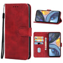 For Motorola Moto G22 / Moto E32s Leather Phone Case(Red)