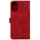 For Motorola Moto G22 / Moto E32s Leather Phone Case(Red)