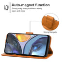 For Motorola Moto G22 / Moto E32s Leather Phone Case(Brown)