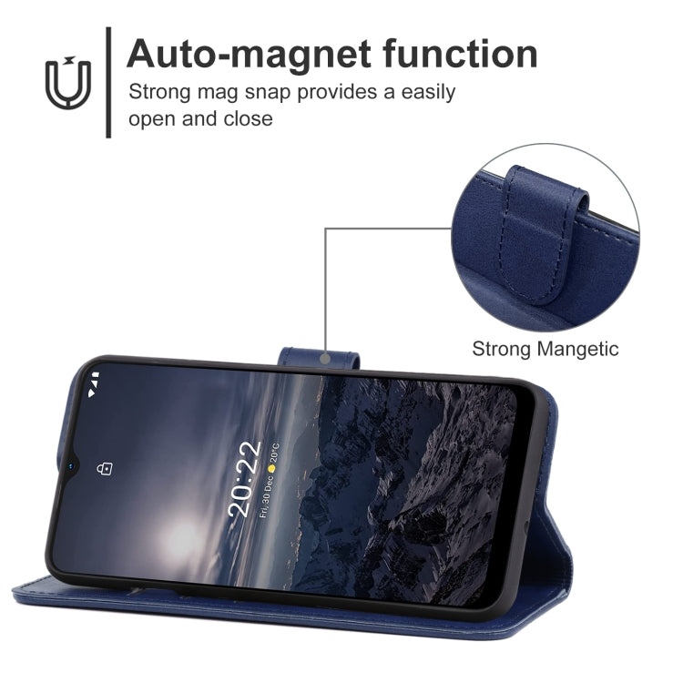 For Nokia G21 / G11 Leather Phone Case(Blue)