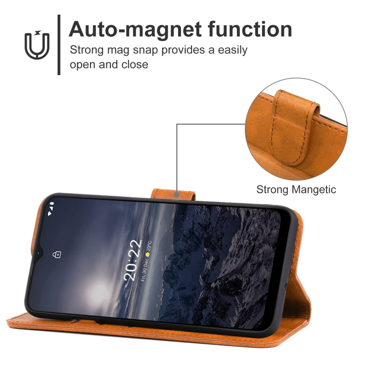 For Nokia G21 / G11 Leather Phone Case(Brown)