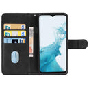 For Samsung Galaxy A23 4G Leather Phone Case(Black)