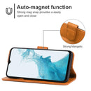 For Samsung Galaxy A23 4G Leather Phone Case(Brown)
