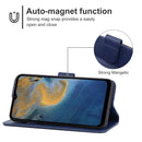 For ZTE Blade A72 / V40 Vita Leather Phone Case(Blue)
