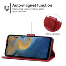 For ZTE Blade A72 / V40 Vita Leather Phone Case(Red)