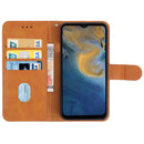 For ZTE Blade A72 / V40 Vita Leather Phone Case(Brown)