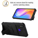For Tecno Spark Go 2020 / Spark 6 Go Dream Holder Card Bag Shockproof Phone Case(Black)