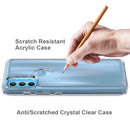For Motorola Moto G71 5G Shockproof Scratchproof TPU + Acrylic Phone Case(Transparent)