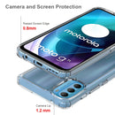 For Motorola Moto G71 5G Shockproof Scratchproof TPU + Acrylic Phone Case(Black)