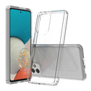 For Samsung Galaxy A53 5G Shockproof Scratchproof TPU + Acrylic Phone Case(Transparent)