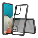 For Samsung Galaxy A53 5G Shockproof Scratchproof TPU + Acrylic Phone Case(Black)