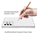 For Samsung Galaxy A53 5G Shockproof Scratchproof TPU + Acrylic Phone Case(Black)