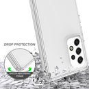 For Samsung Galaxy A53 5G Shockproof Scratchproof TPU + Acrylic Phone Case(Black)