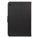 For Samsung Galaxy Tab A8 10.5 2021 X200 / X205 Butterfly Flower Embossing Pattern Leather Tablet Case(Black)