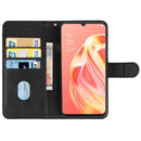 Leather Phone Case For OPPO A91(Black)