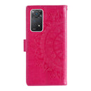 For Xiaomi Redmi Note 11 Pro 4G Global Totem Flower Embossed Leather Phone Case(Red)