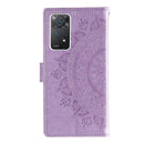 For Xiaomi Redmi Note 11 Pro 4G Global Totem Flower Embossed Leather Phone Case(Purple)