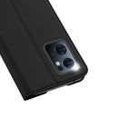 For OPPO Reno7 5G / Find X5 Lite International Version DUX DUCIS Skin Pro Series Shockproof Leather Phone Case(Black)