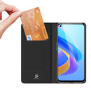 For OPPO Realme 9i / A36 DUX DUCIS Skin Pro Series Shockproof Leather Phone Case(Black)