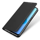 For OPPO Realme 9i / A36 DUX DUCIS Skin Pro Series Shockproof Leather Phone Case(Black)