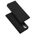 For Xiaomi Redmi Note 11S / 11 4G International Version DUX DUCIS Skin Pro Series Shockproof Leather Phone Case(Black)