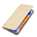 For Xiaomi Redmi Note 11 Pro 5G / 4G International Version DUX DUCIS Skin Pro Series Shockproof Leather Phone Case(Gold)