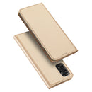 For Xiaomi Redmi Note 11 Pro 5G / 4G International Version DUX DUCIS Skin Pro Series Shockproof Leather Phone Case(Gold)