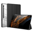 For Samsung Galaxy Tab S8 Ultra DUX DUCIS TOBY Series Horizontal Flip Leather Tablet Case(Black)