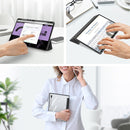 For Samsung Galaxy Tab S8 Ultra DUX DUCIS TOBY Series Horizontal Flip Leather Tablet Case(Black)
