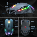 ONIKUMA CW905 2.4G RGB Lighting Wireless Mouse(Black)