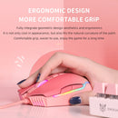 ONIKUMA CW905 RGB Lighting Wired Mouse(Peach)