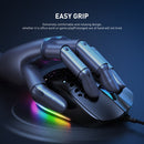 ONIKUMA CW906 RGB Lighting Wired Mouse(Black)