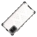 For Galaxy A51 Shockproof Honeycomb PC + TPU Protective Case(Blue)