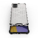 For Galaxy A51 Shockproof Honeycomb PC + TPU Protective Case(Blue)