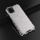 For Galaxy Note 10 Lite Shockproof Honeycomb PC + TPU Protective Case(White)