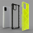 For Galaxy Note 10 Lite Shockproof Honeycomb PC + TPU Protective Case(White)