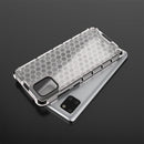 For Galaxy Note 10 Lite Shockproof Honeycomb PC + TPU Protective Case(White)