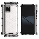 For Galaxy Note 10 Lite Shockproof Honeycomb PC + TPU Protective Case(White)