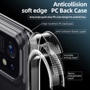 For OPPO Find X5 Pro Crystal PC + TPU Phone Case(Transparent)