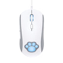 ONIKUMA CW918 RGB Lighting Wired Mouse(White)