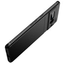 For Google Pixel 7 Pro Carbon Fiber Texture Shockproof TPU Phone Case(Blue)