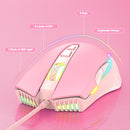 ONIKUMA G25+CW905 Wired Keyboard Mouse Set(Pink)