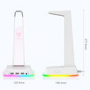 ONIKUMA ST-2 RGB Lighting Headset Holder Stand(White)
